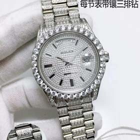 ROLEX Bewegung Sternenhimmel Diamant wasserdichte Uhr (30 Stile) - 2102  