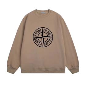 Stone Island Retro Rundhalsdesign reine Baumwolle Brief lockeres Top (9 Stile) -2231  