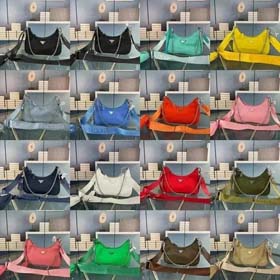 Prada Classic Mode bequeme lässige vielseitige Nylon Schulter Messenger Tasche-2316  