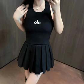 ALO 2025 Letter Classic Stretch Baumwolle Seiten Brustgurt Fitness Yoga Weste (3 Stile) -2577  