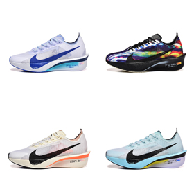Nike VAPORFLY 4 komfortable und vielseitige Low-Top Rennmarathon Langstreckenlaufschuhe-2673  