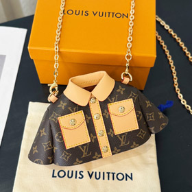 Louis Vuitton LV Mini Kleidung Messenger Tasche Kopfhörer Tasche rote Tasche-3552  