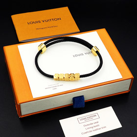 Louis Vuitton LV Blumen Würfel Draht Armband-3963  