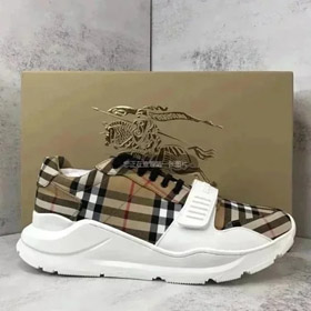 Burberry Vintage Mesh Logo Print Low-Top Sneakers (40 Styles)-2952  
