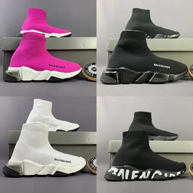 Balenciaga Speed bequeme und einfache High-Top Sportschuhe-2960  