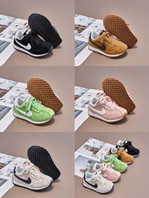 Nike NK Oberschicht Leder Casual Kinderschuhe-4131  