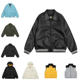 Corteiz Pebble Finish Quilted Satin gefüttert Langärmel isolierte Daunenjacke-4328  