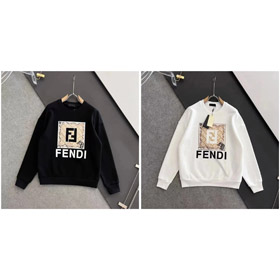 Fendi Hooded Langärmeliges Sweatshirt-4439  