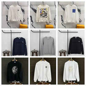 Chrome Hearts CH LOEWE MONCLER Rundhals bequemes Sweatshirt-4479  